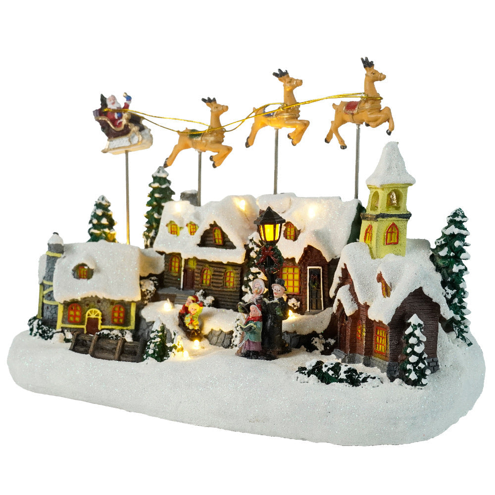 Sparkling Musical Animated Deer Xmas Decoration - Yeezlab