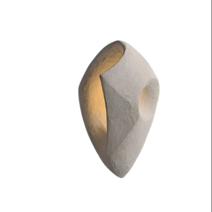 Unique Textured Wall Light Fixture