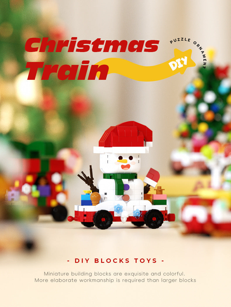 Fun Festive Holiday Lego Style Blocks