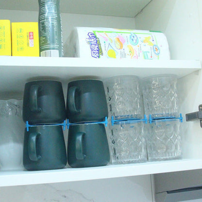 Space Saving Collapsible Cup Rack
