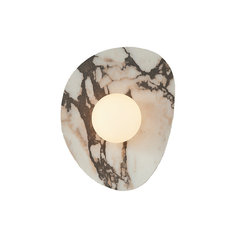 Contemporary Stone Wall Light in Minimalist Style - Yeezlab