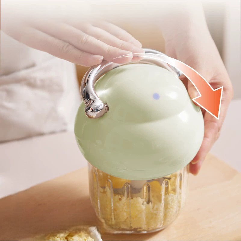 Compact Portable Electric Garlic Crusher - Yeezlab