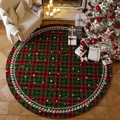 Holiday Red Indoor Non Slip Area Rug