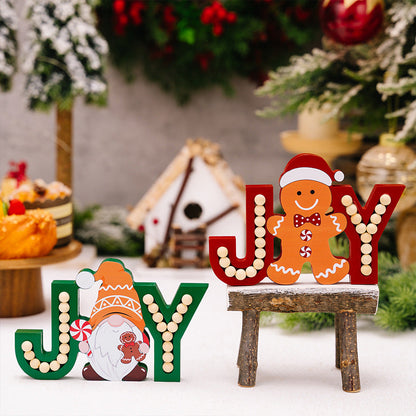 Fun Holiday Wooden Christmas Tree Ornament