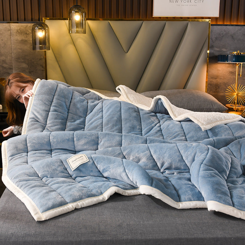 Plush Fleece Throw Blanket for Cold Winter Nights