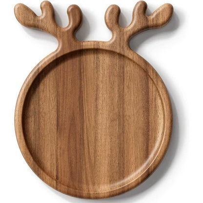 Rustic Wooden Holiday Serving Platter