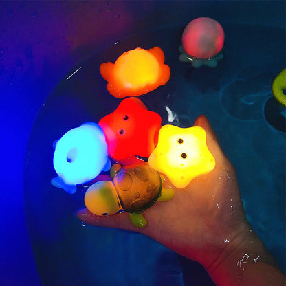 Colorful LED Bath Toys for Kids
