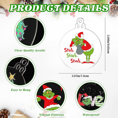 Fun Green Christmas Tree Decoration