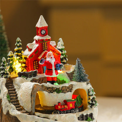 Colorful Musical LED Christmas Tree Ornament