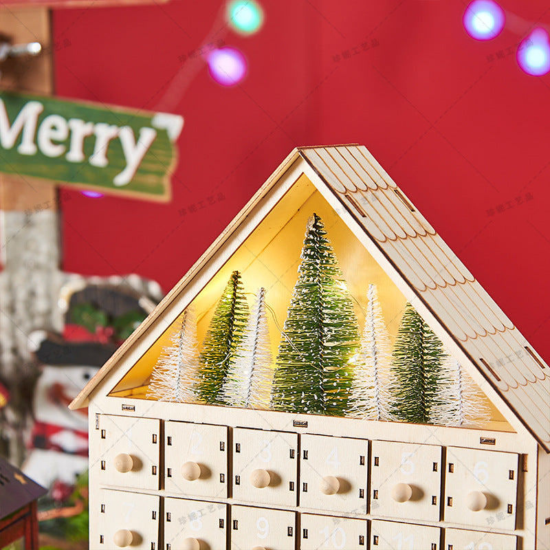 Traditional LED Countdown Christmas Calendar