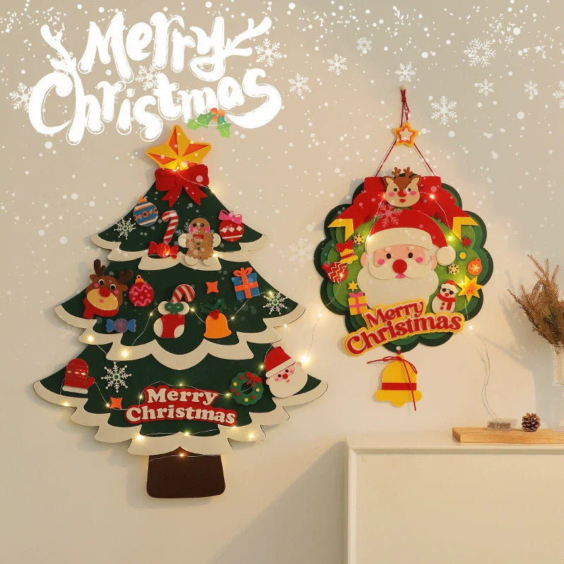 Easy Craft Faux Christmas Tree Decoration Kit