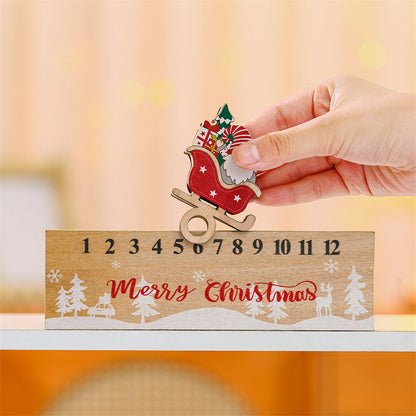 Traditional Holiday Advent Calendar Box