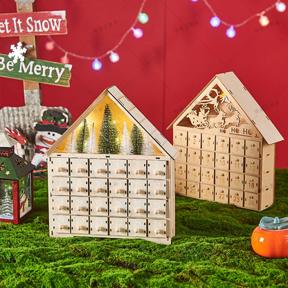 Traditional LED Countdown Christmas Calendar