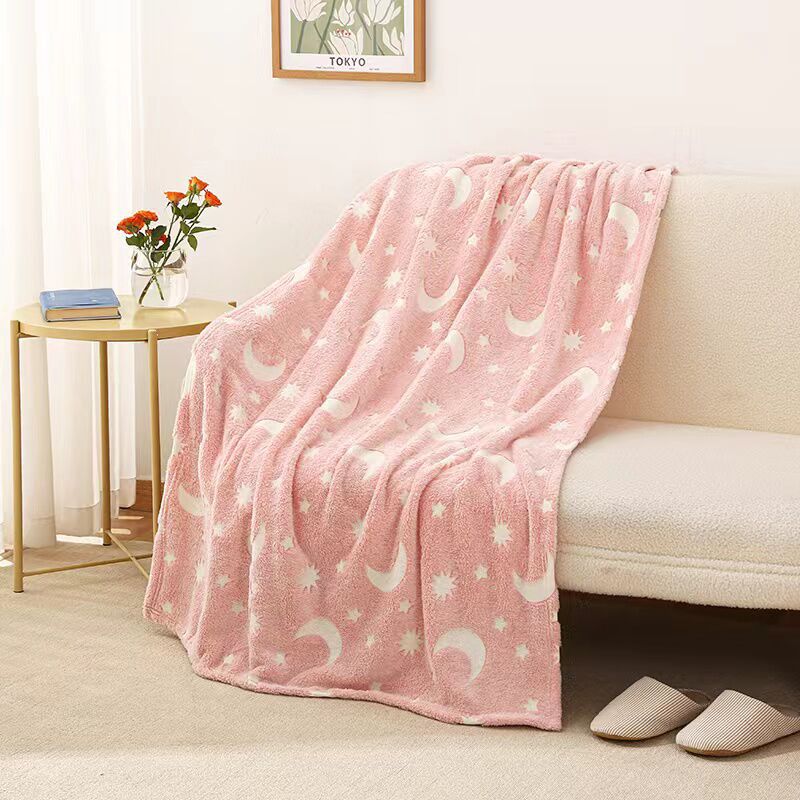 Sparkling Night Sky Throw Blanket