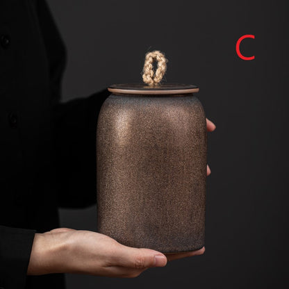 Airtight Ceramic Coffee Storage Jar