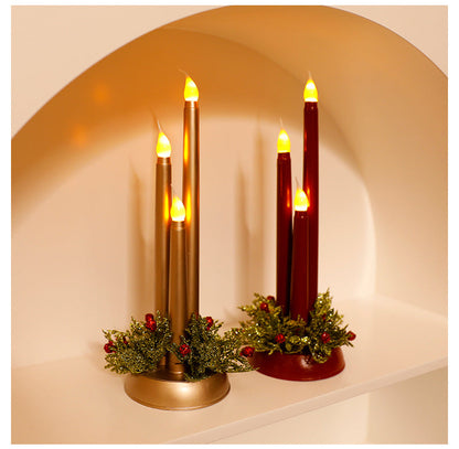 Realistic Flicker LED Wax Candle