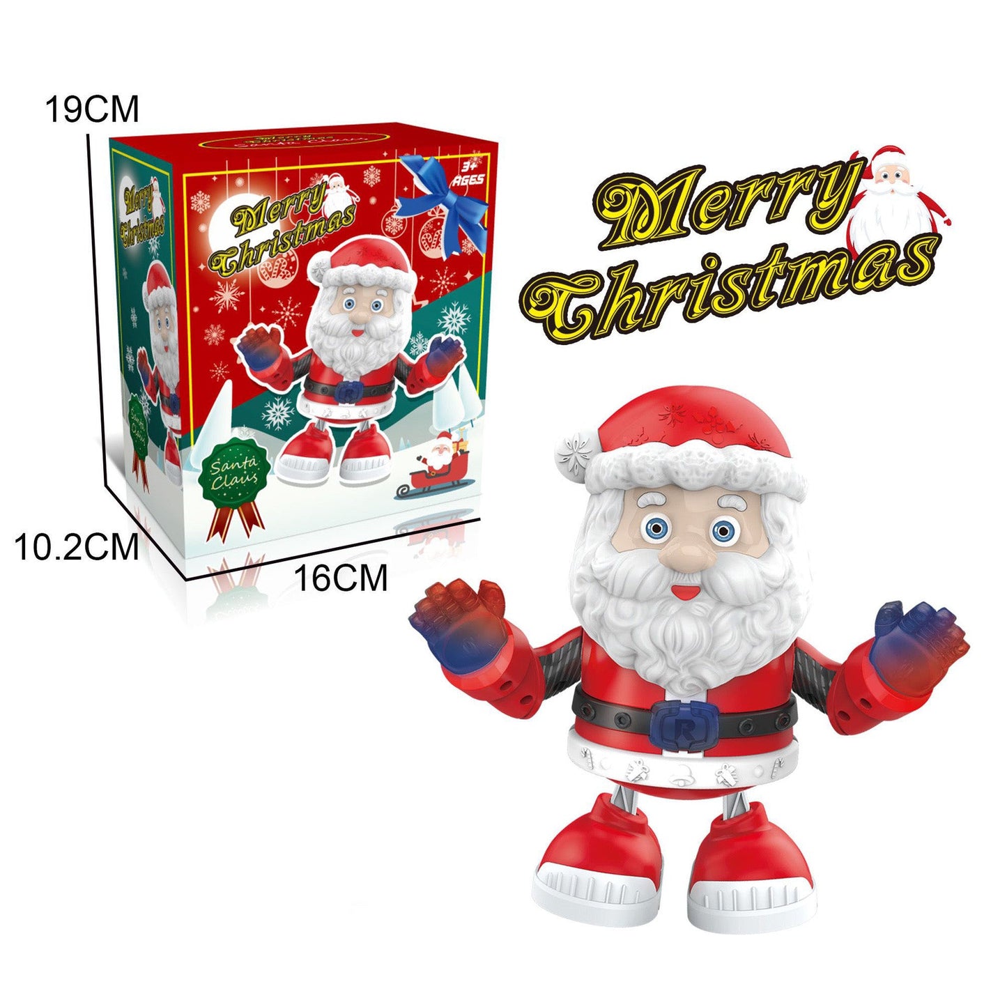 Fun Animated Christmas Santa Sound Toy