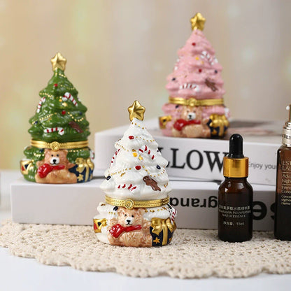 Fun Porcelain Bear Christmas Decor