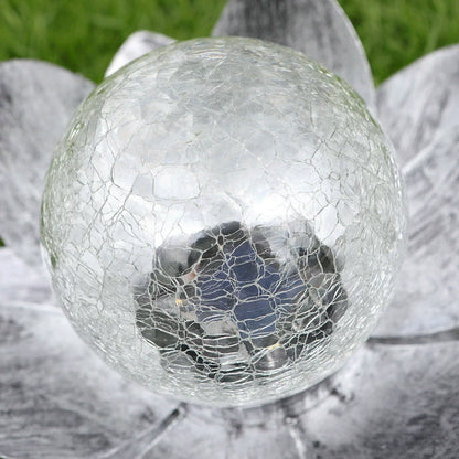 Colorful Solar Glass Outdoor Lamp