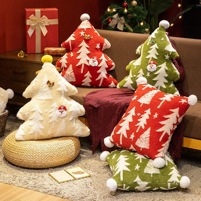 Fun Holiday Tree Soft Pillow Ornament