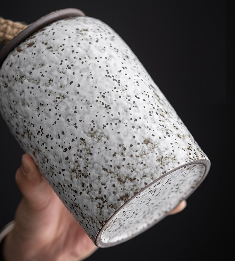 Airtight Ceramic Coffee Storage Jar