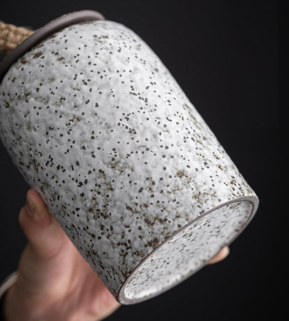 Airtight Ceramic Coffee Storage Jar