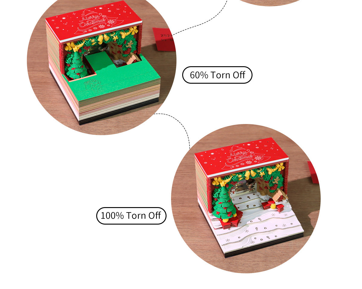 Fun Holiday 3D Desk Calendar