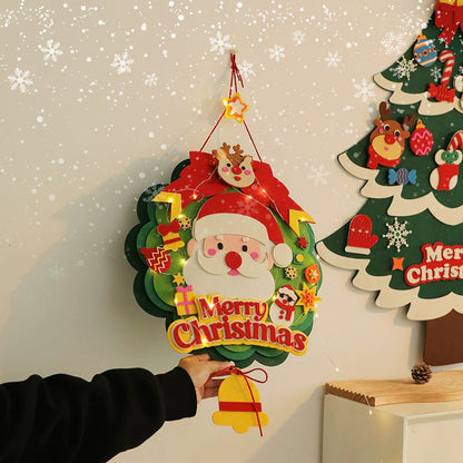 Easy Craft Faux Christmas Tree Decoration Kit
