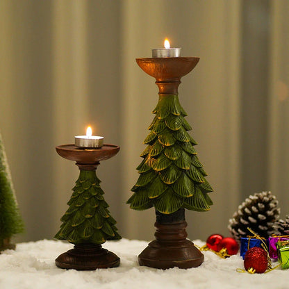 Fresh Pine Holiday Candle Decoration Ornament