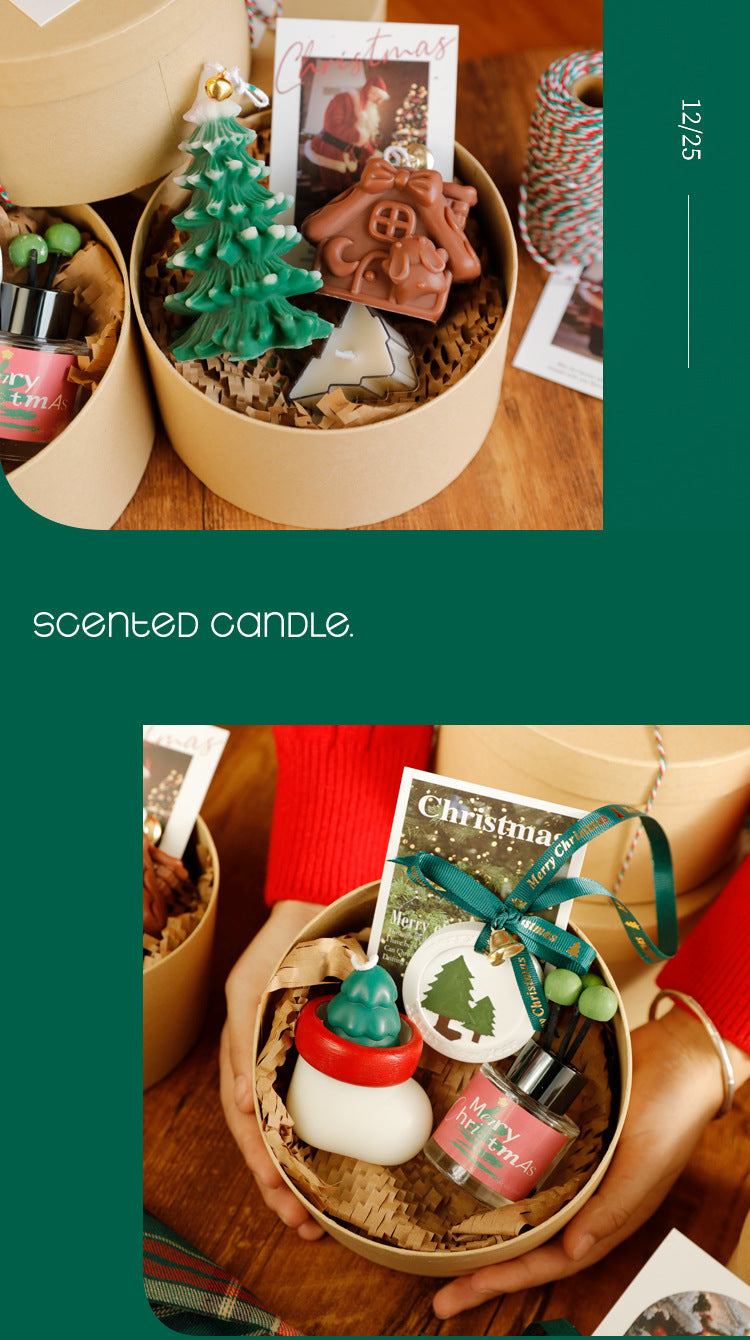 Fragrant Holiday Pine Candle Gift Set