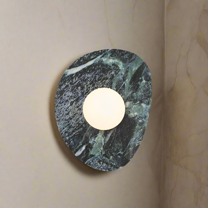 Contemporary Stone Wall Light in Minimalist Style