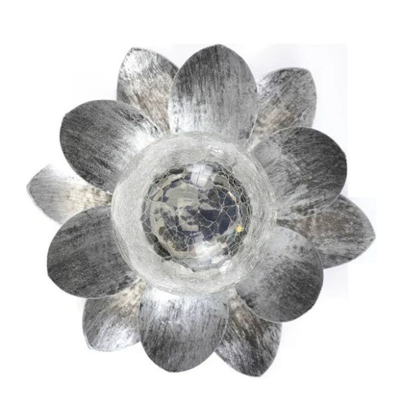 Colorful Solar Glass Outdoor Lamp