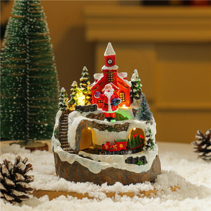 Colorful Musical LED Christmas Tree Ornament