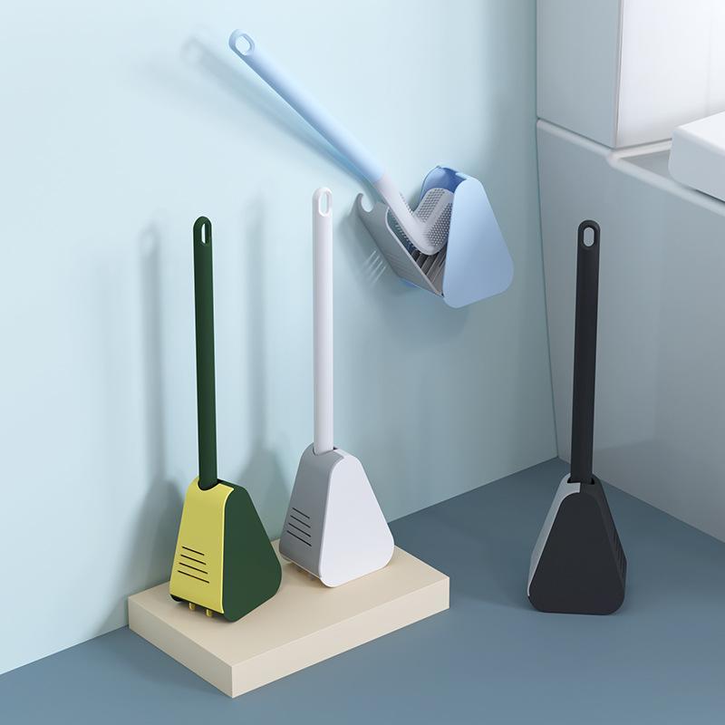 Extended Handle Toilet Brush Cleaner