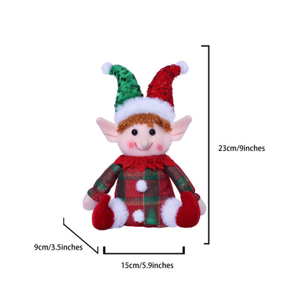 Fun Sparkly Santa Elf Hat Toy