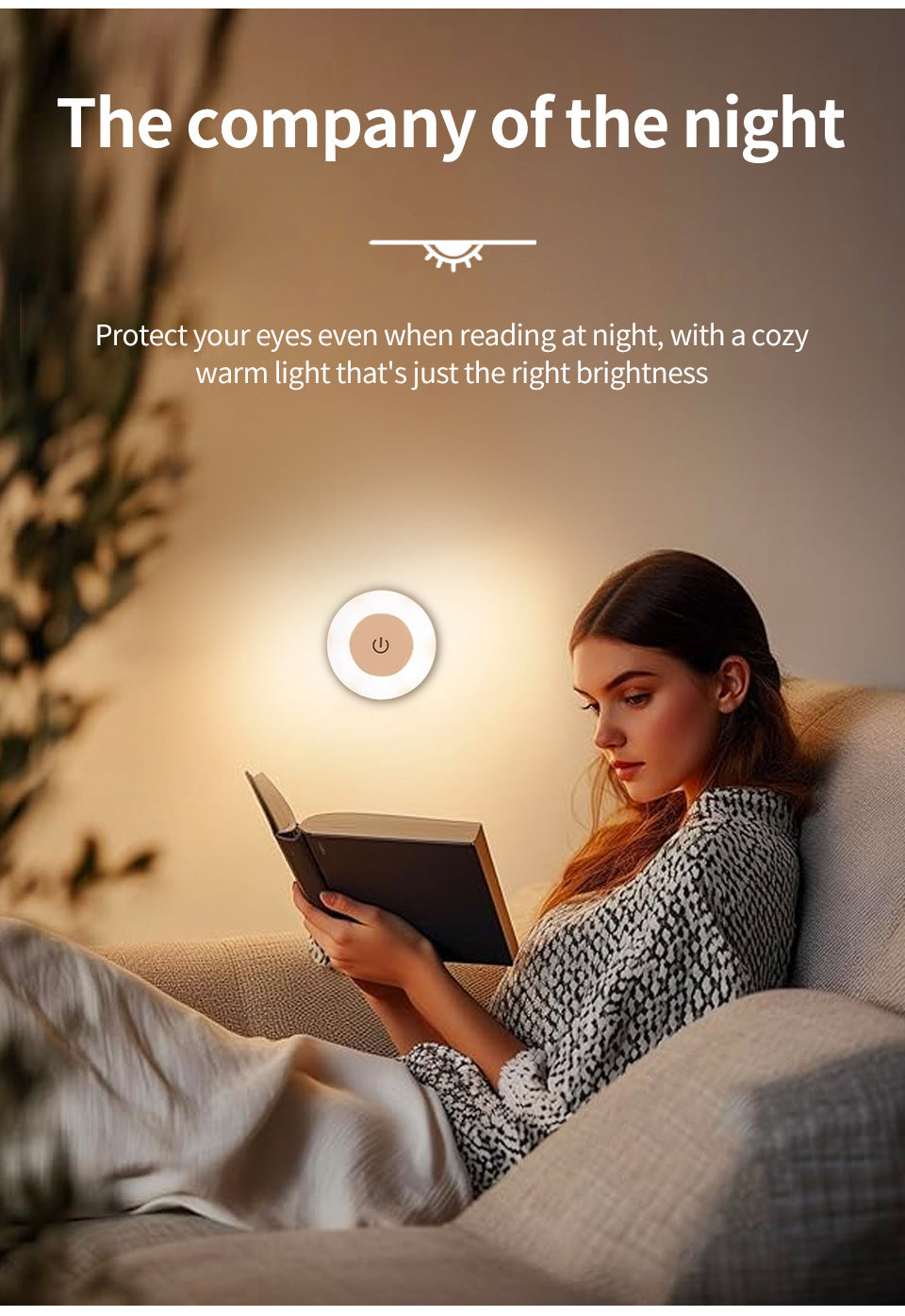 Automatic Dimmable LED Bedside Nightlight