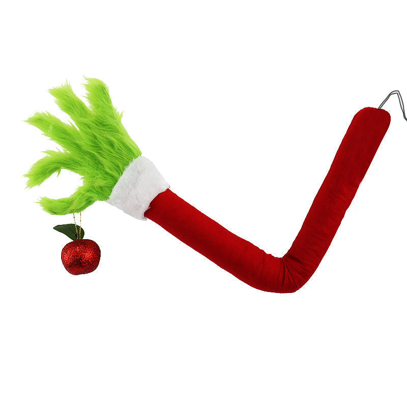 Soft Grinch Character Xmas Tree Decoration