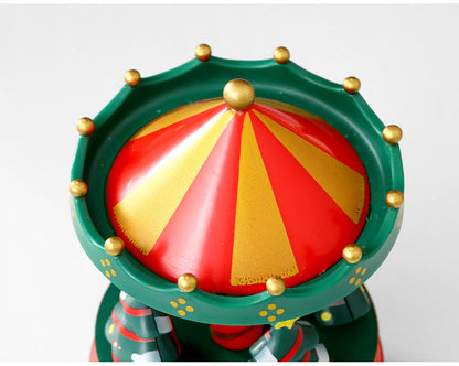 Spinning Musical Holiday Tree Decoration Ornament