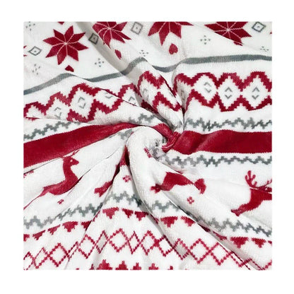 Plush Winter Fleece Throw Blanket