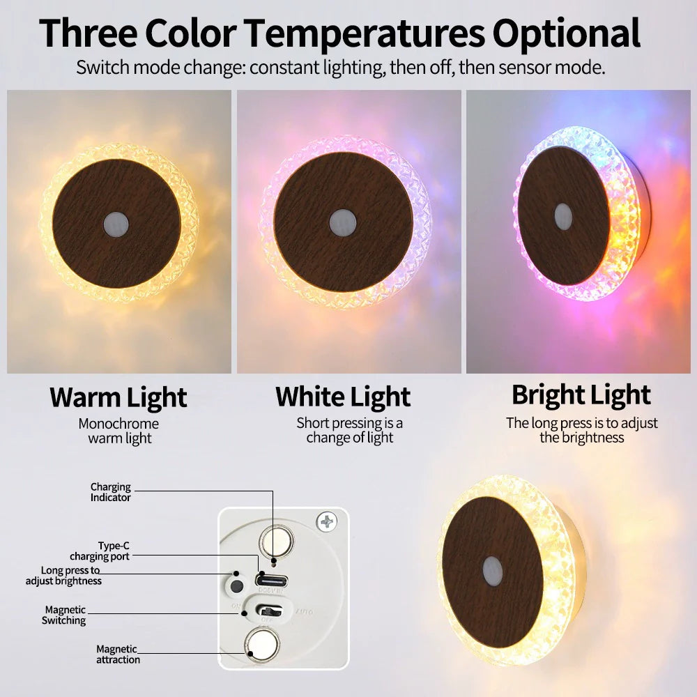 Wireless Motion Sensor LED Nightlight