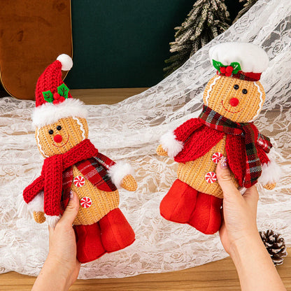 Fun Christmas Gingerbread Man Figurine Decoration