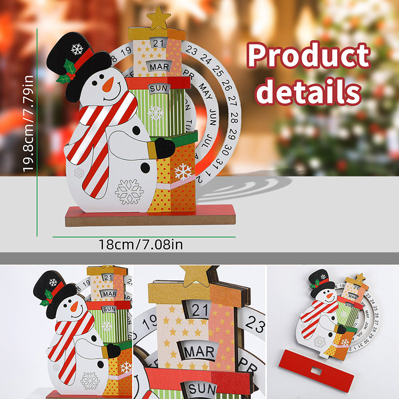 Christmas Wooden Advent Countdown Calendar