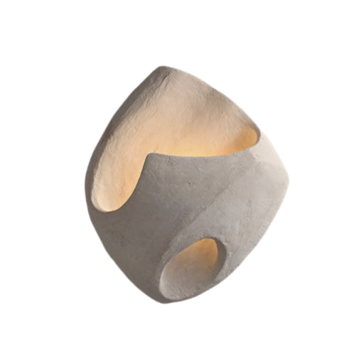 Unique Textured Wall Light Fixture
