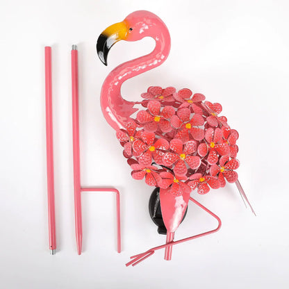 Colorful Pink Yard Lamp - Weatherproof Garden Light