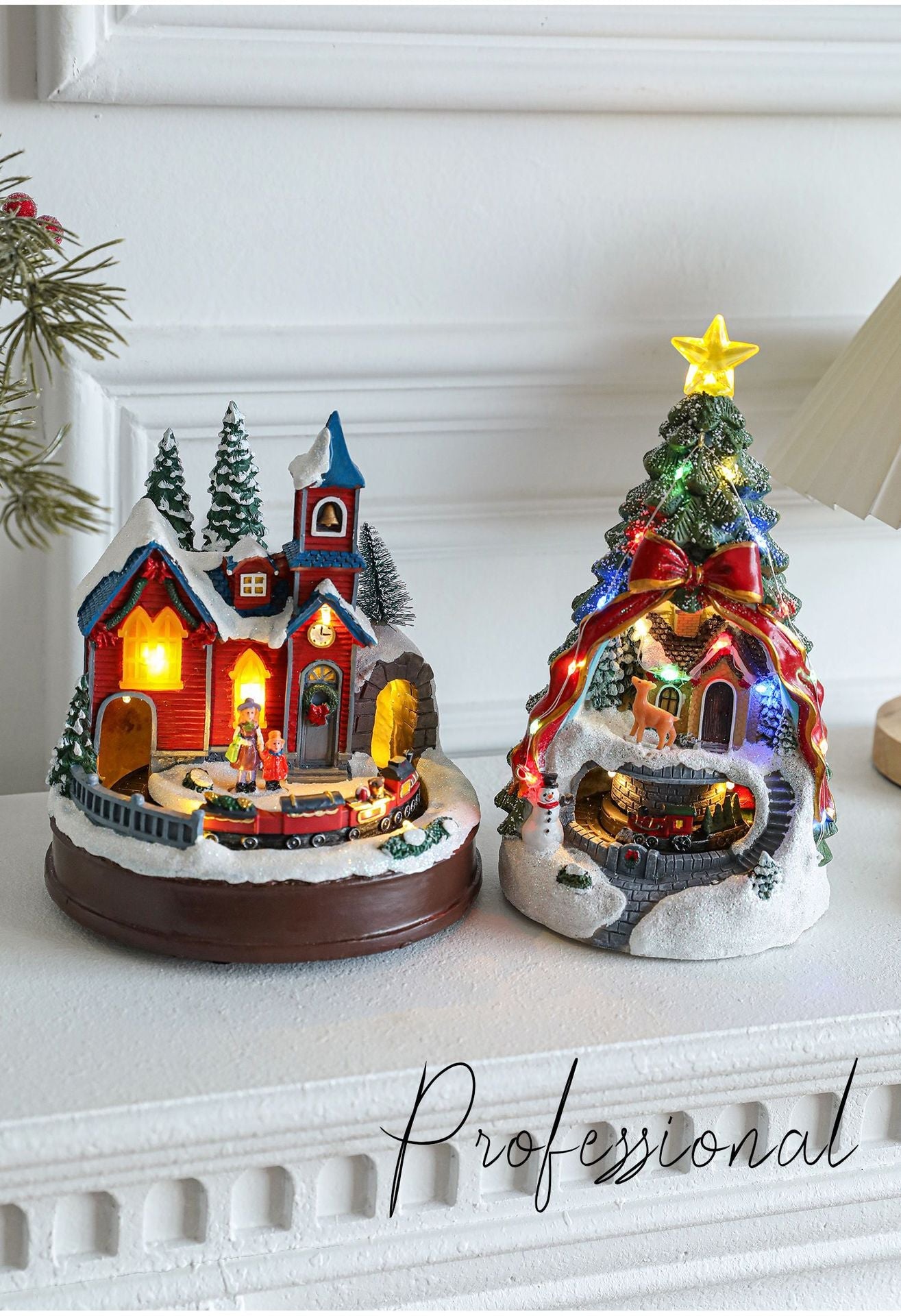 Sparkling LED Musical Christmas Gift Box