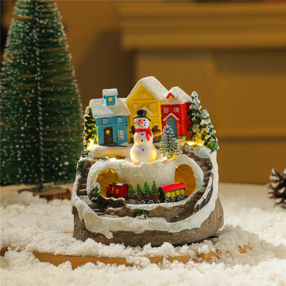 Colorful Musical LED Christmas Tree Ornament