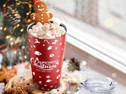 Festive Holiday Mug Essential Oil Gift Set