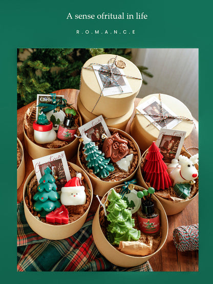 Fragrant Holiday Pine Candle Gift Set