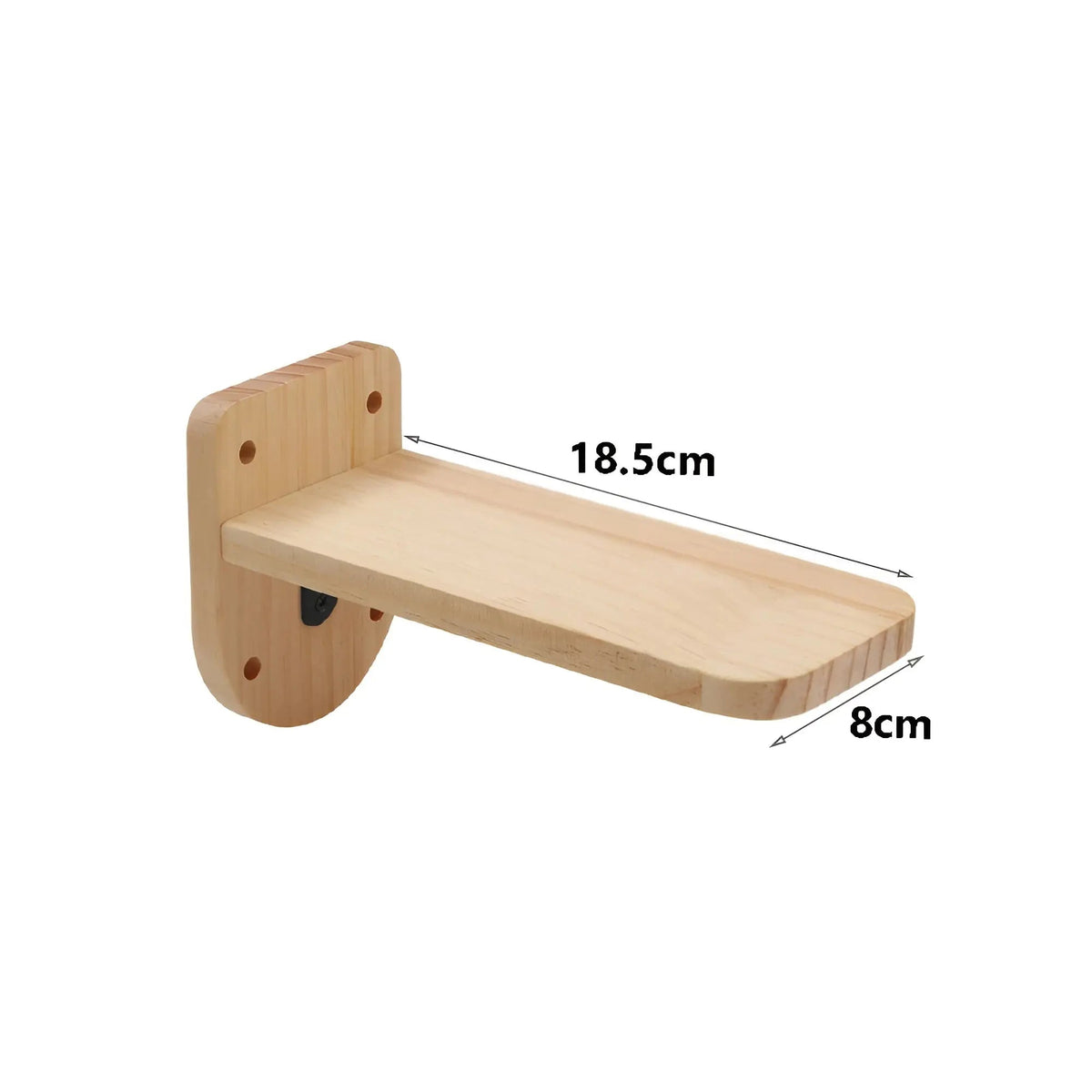 Cat Tower Wall Shelf with Scratch Pad