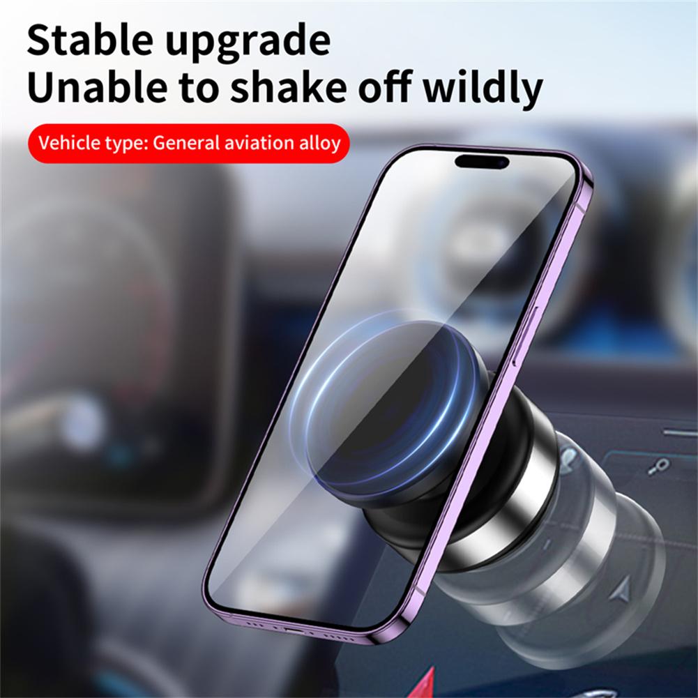 Powerful Car Phone Mount with Strong Magnetic Grip